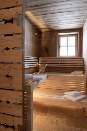 Chalet Lech 1 Sauna © Stefan Mayrhofner