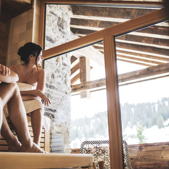 Chalet Lech II Sauna © JK Lodge GmbH
