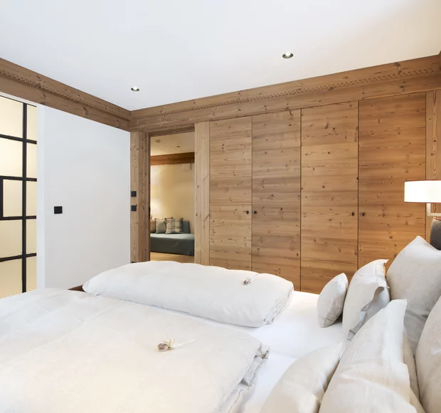 Chalet Lech I Schlafzimmer © JK Lodge GmbH