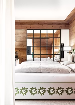 Chalet Loft Schlafzimmer © Andreas Wimmer