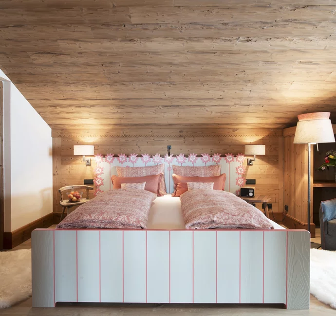 Chalet Lech II Schlafzimmer © JK Lodge GmbH