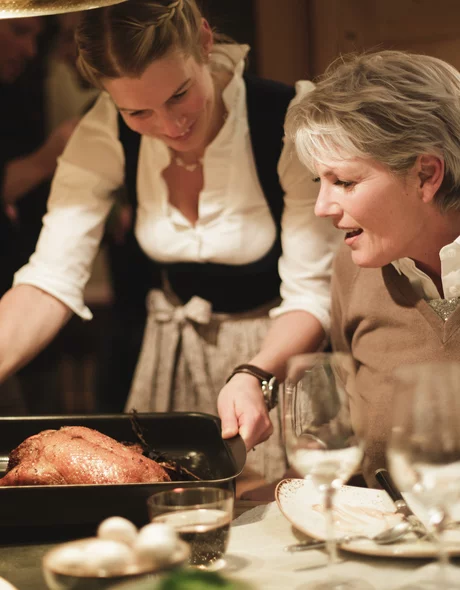 Die gute Fee Dinner im Chalet © JK Lodge GmbH