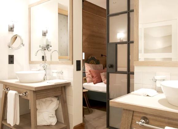Chalet Arlberg Badezimmer © JK Lodge GmbH