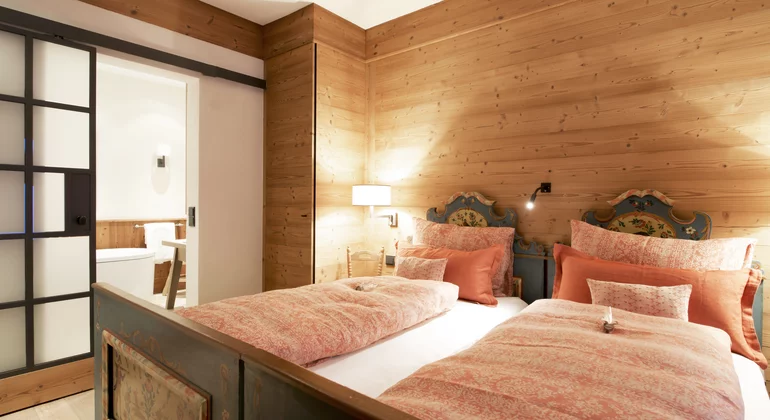 Chalet Arlberg Schlafzimmer © JK Lodge GmbH